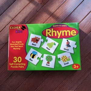 Clever Kids match & learn rhyme